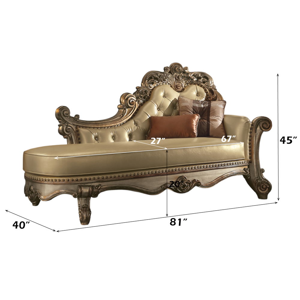 Vendome - Chaise w/2 Pillows