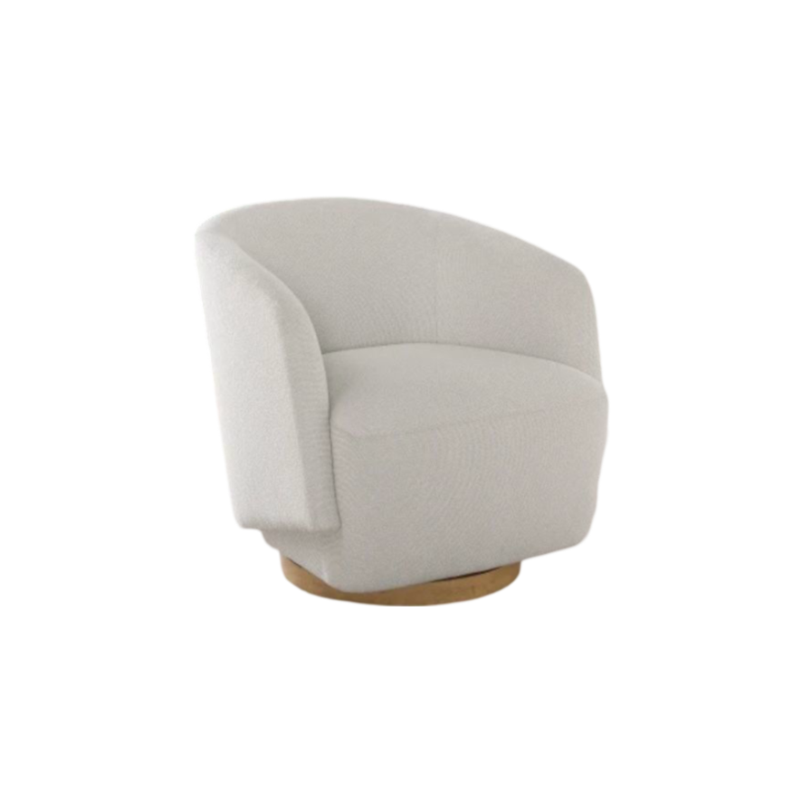 HENREDON MURPHY SWIVEL BOUCLE CHAIR – Chance's Couches