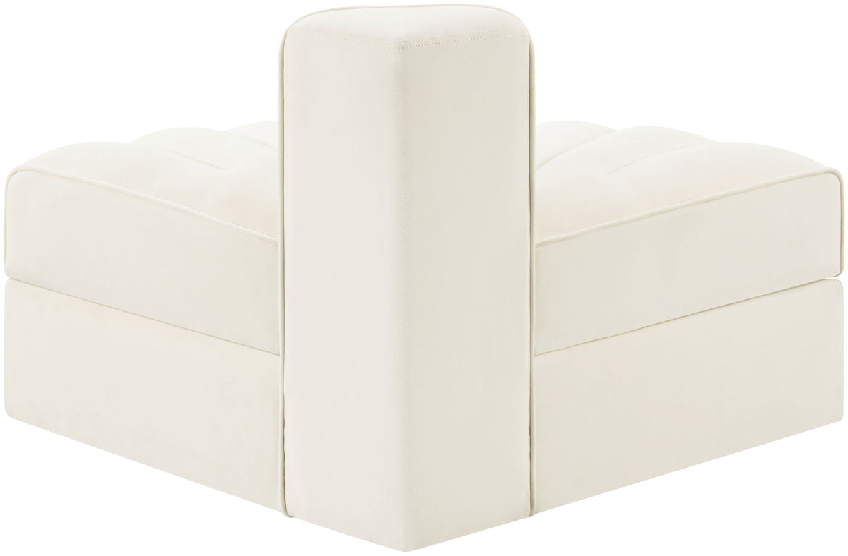 Rummi - Velvet Performance Fabric Upholstered Modular Chair