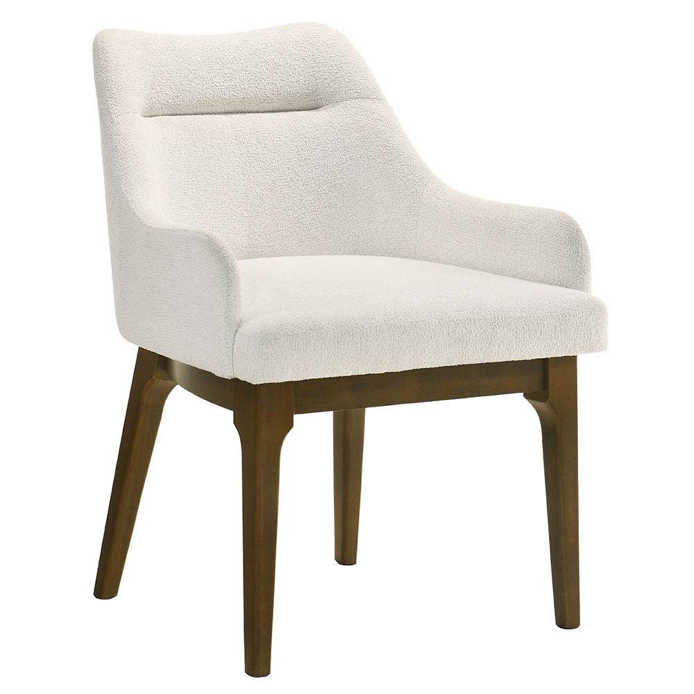 Kasha - Side Chair (Set of 2) - Chenille / Vintage Oak