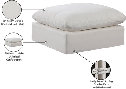 Comfy - Linen Ottoman