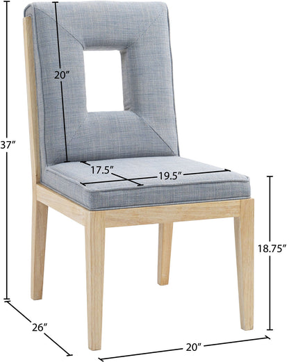 Gwendolyn - Dining Side Chair With Natural Frame (Set of 2)