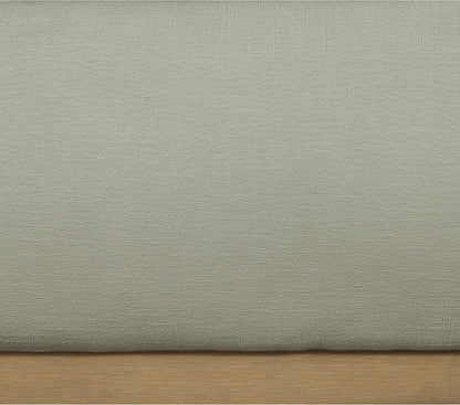 Vaughn - Chenille Bed With Natural Base