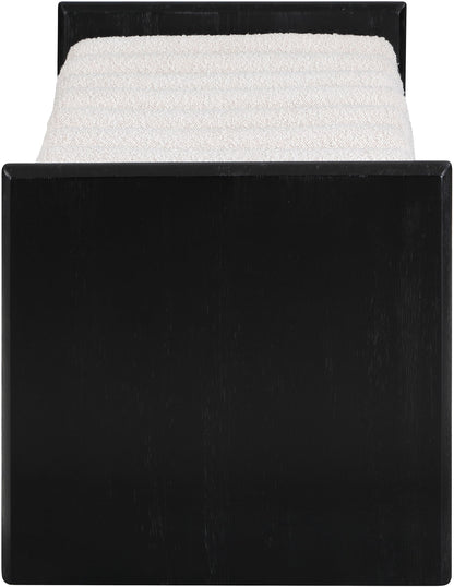 Waverly - Bench With Black Frame