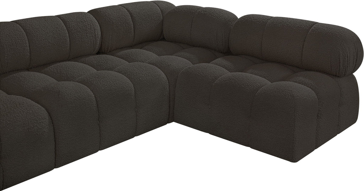 Ames - 5 Piece Fabric Modular Sectional