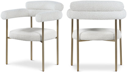 Blake - Boucle Fabric Dining Chair (Set of 2)
