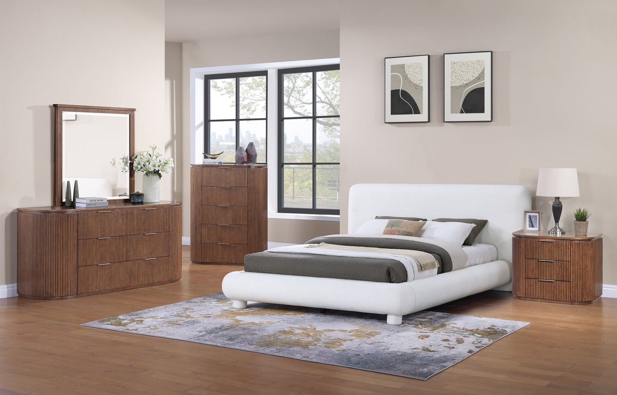 Astrid - Solid Wood And Oak Veneer Dresser