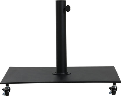 Fiji - Aluminum Patio Umbrella With Square Black Base