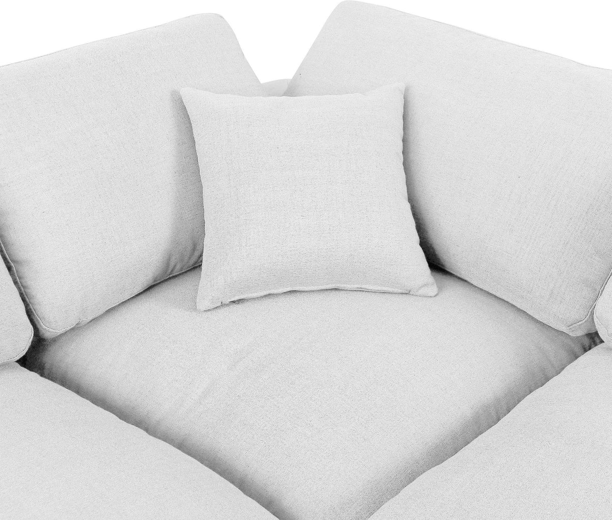 Comfy - 6 Piece Linen Modular Corner Sectional