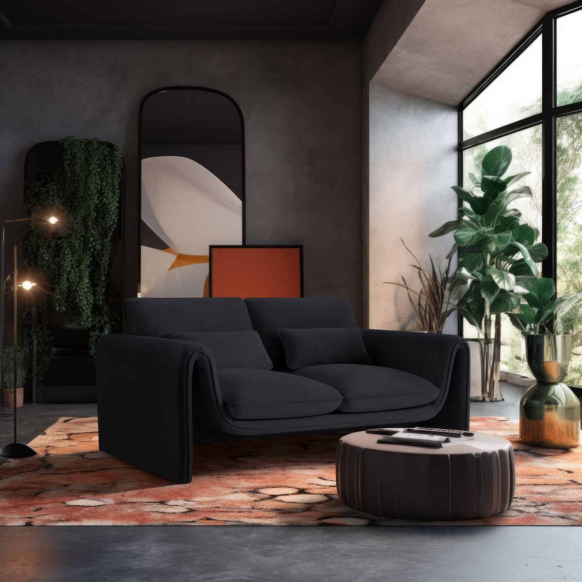 Sloan - Velvet Loveseat