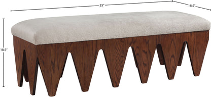 Altair - Bench - Dark Brown Base