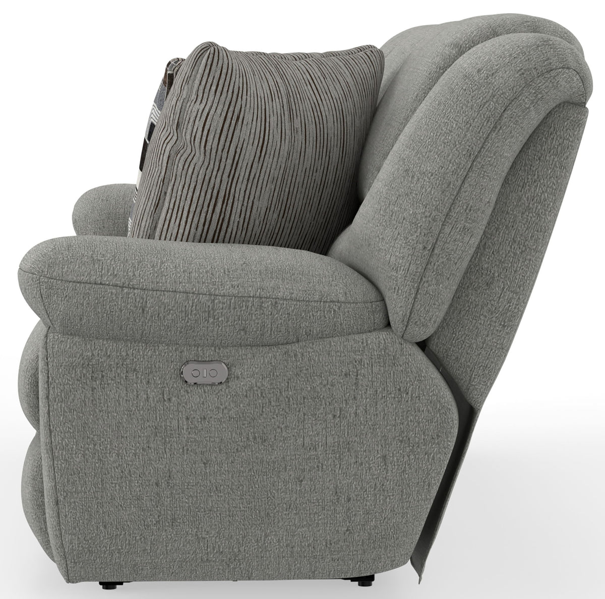 Trifecta - Sofa With 3 Recliners and Drop Down Table