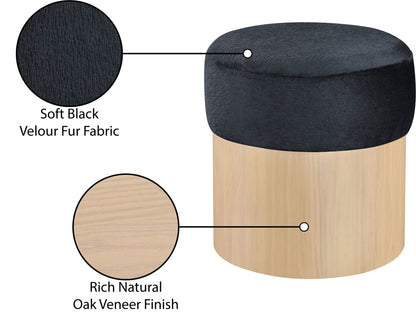 Nimes - Ottoman / Stool With Natural Base