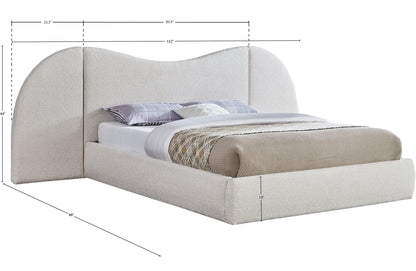 Everest - Boucle Fabric Bed