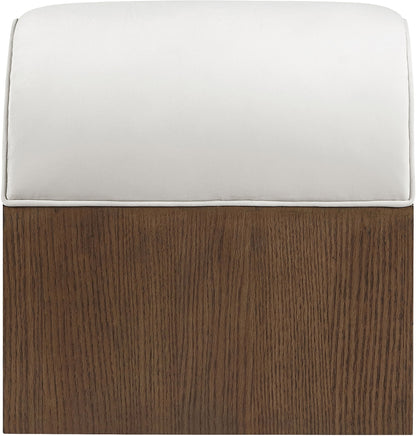 Sable - Velvet Performance Fabric Upholstered Bench