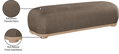 Calum - Bench - Light Brown Frame