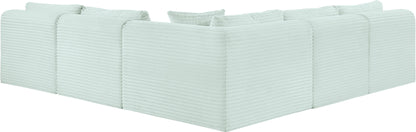 Shaggy - 5 Piece Modular Corner Armless Sectional