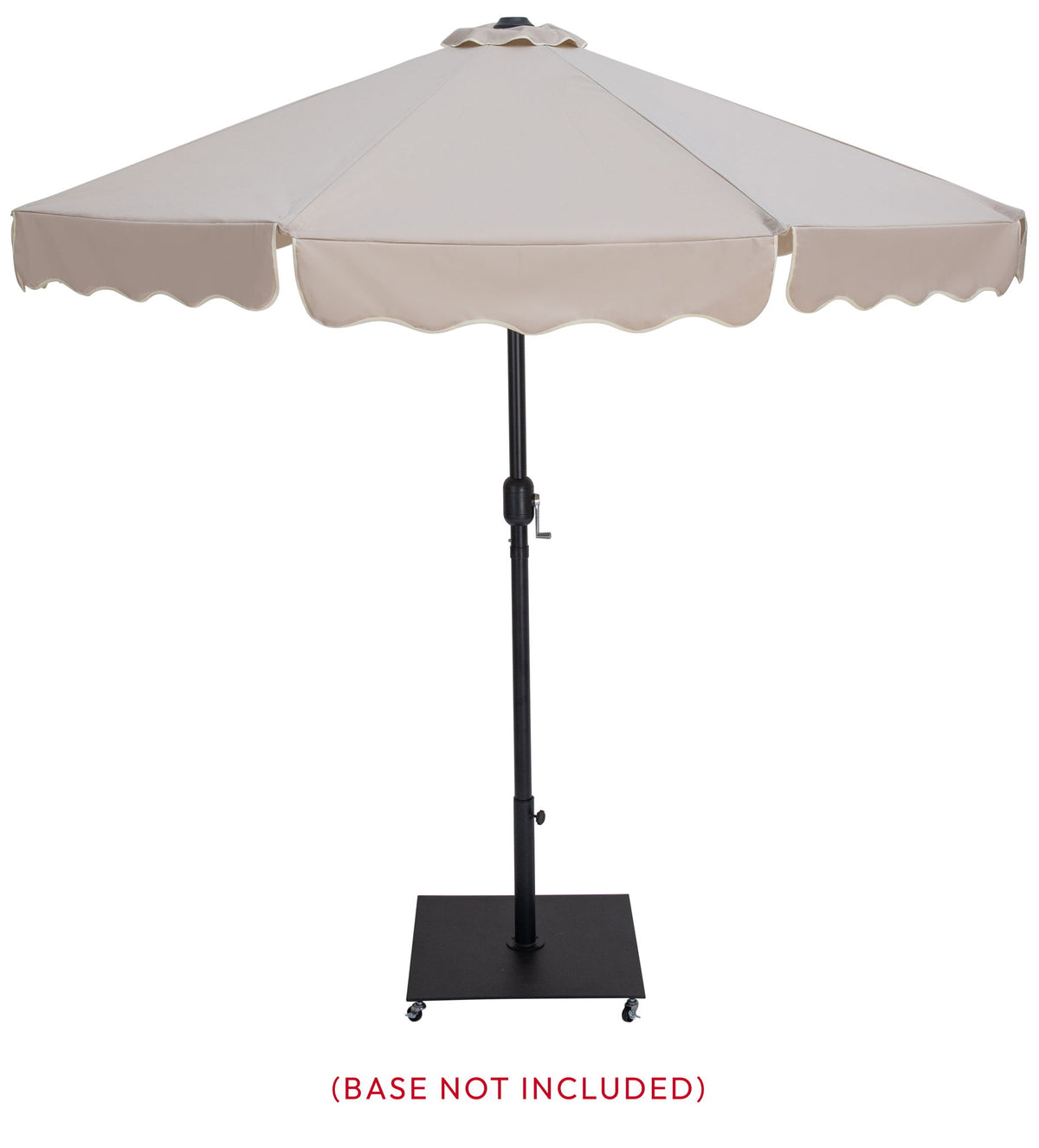 Amalfi - Patio Umbrella - Black Pole