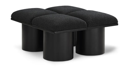 Pavilion - 4 Piece Modular Bench With Black Base