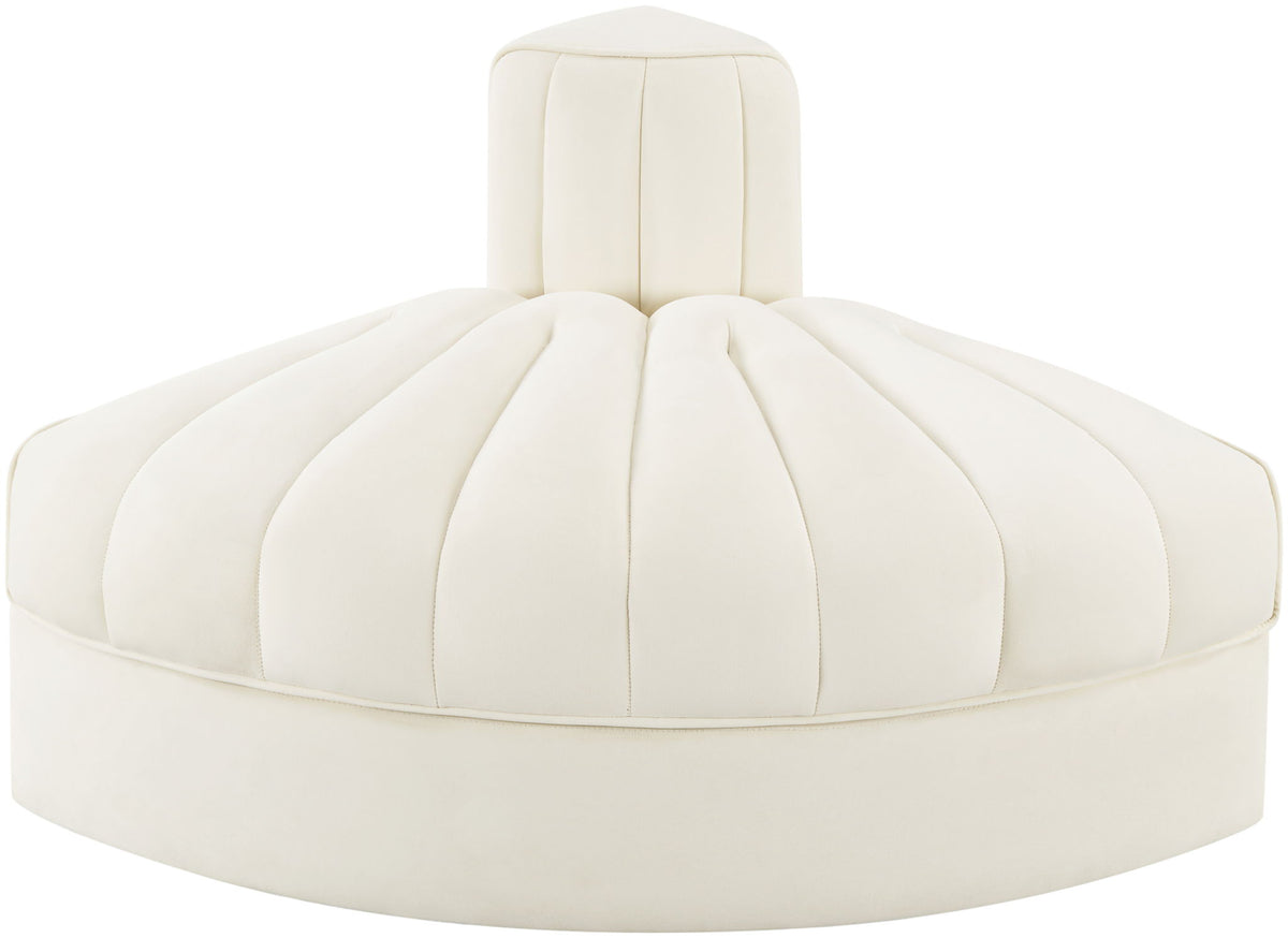 Rummi - Velvet Performance Fabric Upholstered Modular Chair