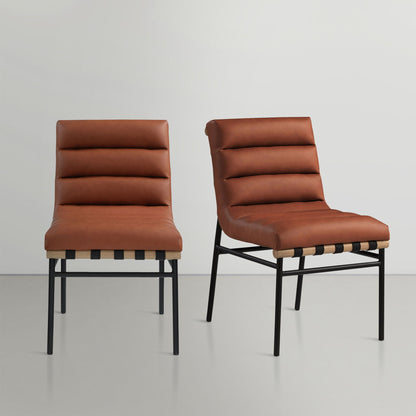 Burke - Dining Chair (Set of 2) - Black Frame