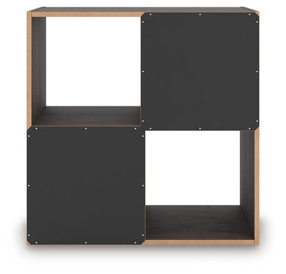 Piperton - Four Cube Organizer - Charcoal