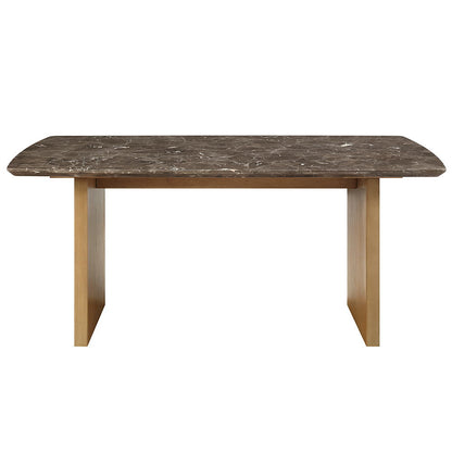 Jaramillo - Dining Table - Marble Top & Natural Finish