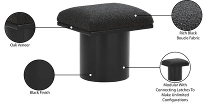 Pavilion - Bench / Stool With Black Base