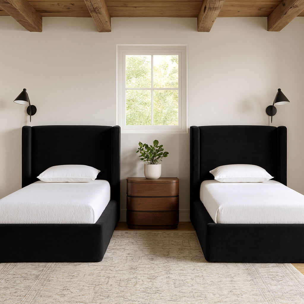 Kendall - Velvet Upholstered Bed
