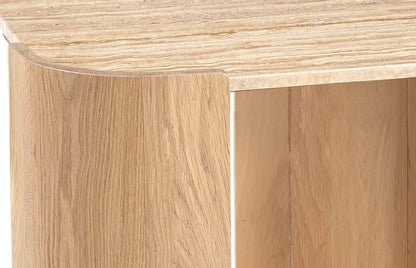 Calabria - Marble And Oak Wood Table