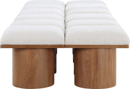 Pavilion - 12 Piece Modular Bench With Brown Base