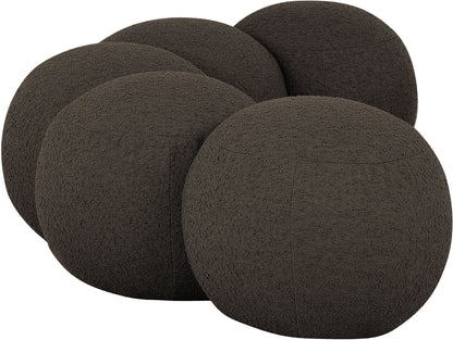 Apollo - Boucle Fabric Bench