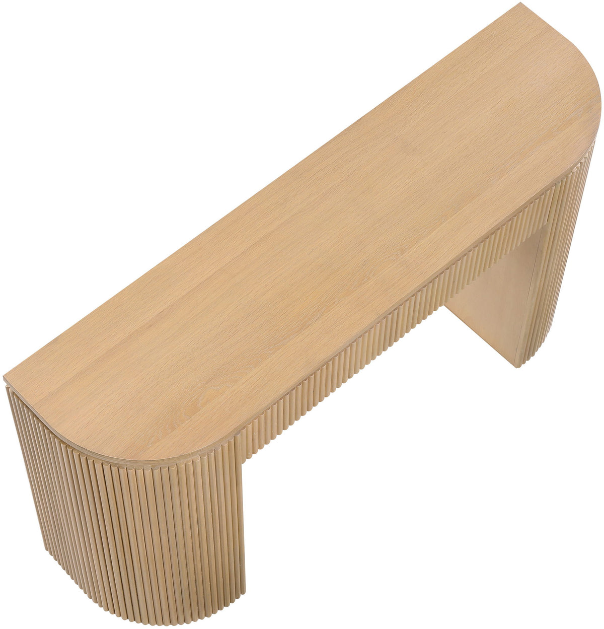 Astrid - Solid Wood And Oak Veneer Console Table