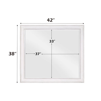 Katia - Mirror - Rustic Gray & Weathered White