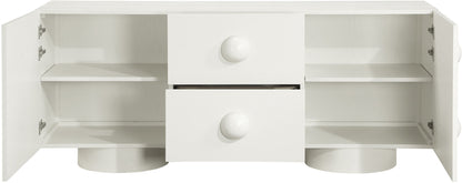 Bubble - Rubberwood with Oak Veneer Sideboard / Buffet