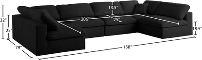 Serene - 6 Piece Modular Sectional