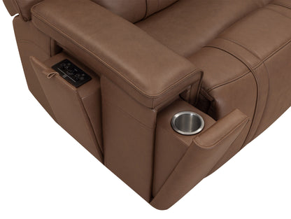 Sausalito - 6 Piece Modular Zero Gravity Power Reclining Sectional With Power Adjustable Headrests