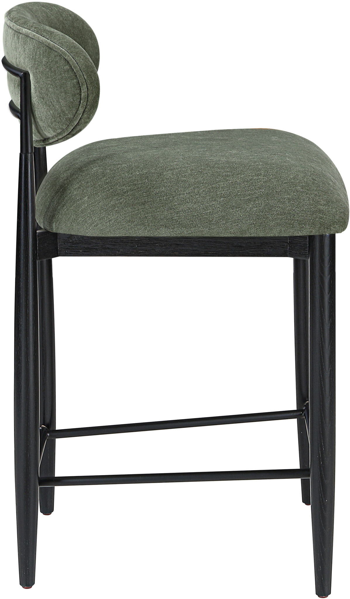 Riccio - Stool - Black Frame