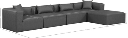 Cube - 5 Piece Modular Sectional With Chaise