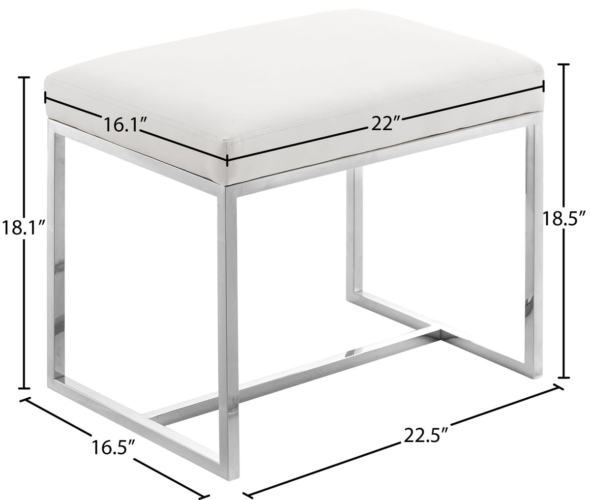 Monroe - Stool Ottoman