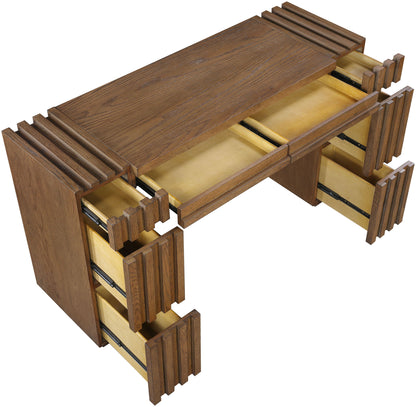 Stanton - Oak Veneer And Solid Wood Table