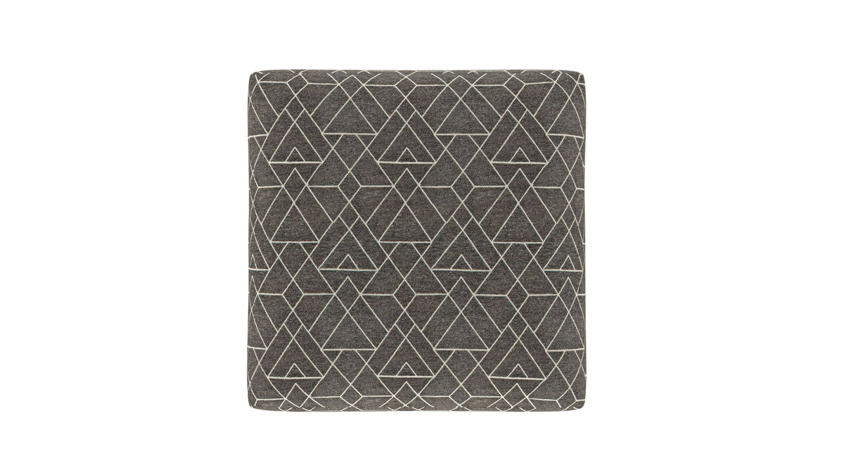 Reddington - Cocktail Ottoman - Umber