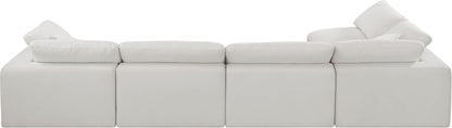 Comfy - 5 Piece Linen Modular Sectional