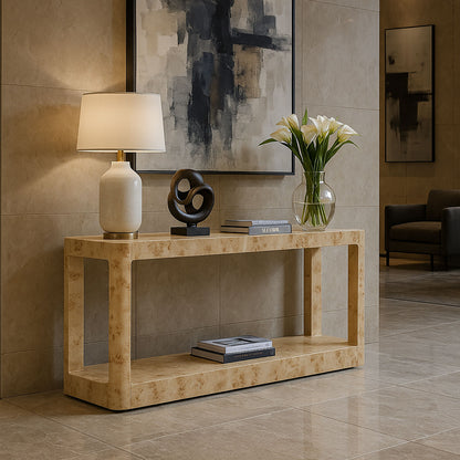 Reeves - Burl Wood Table