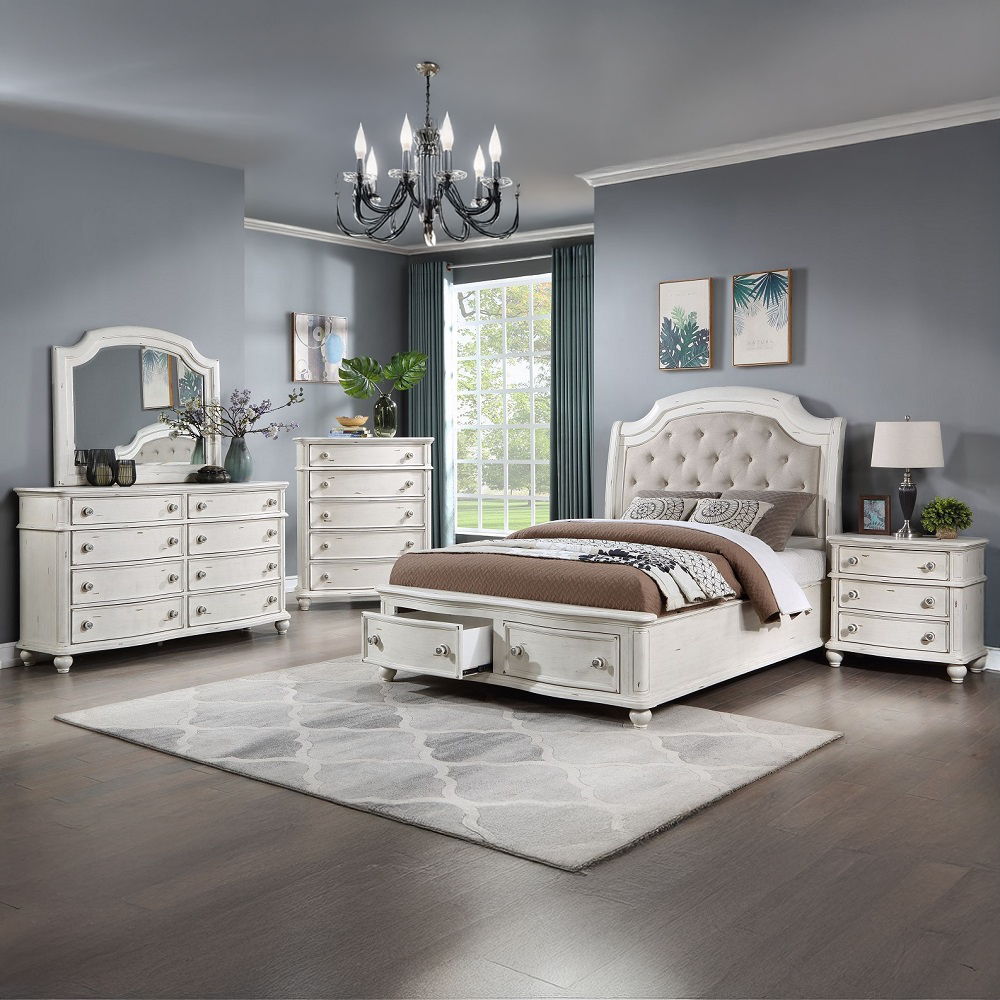 Jaqueline - Dresser - Antique White