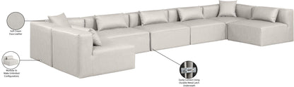 Cube - 7 Piece Modular U-Shaped Sectional