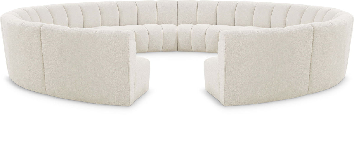 Infinity - 12 Piece Boucle Modular Sectional
