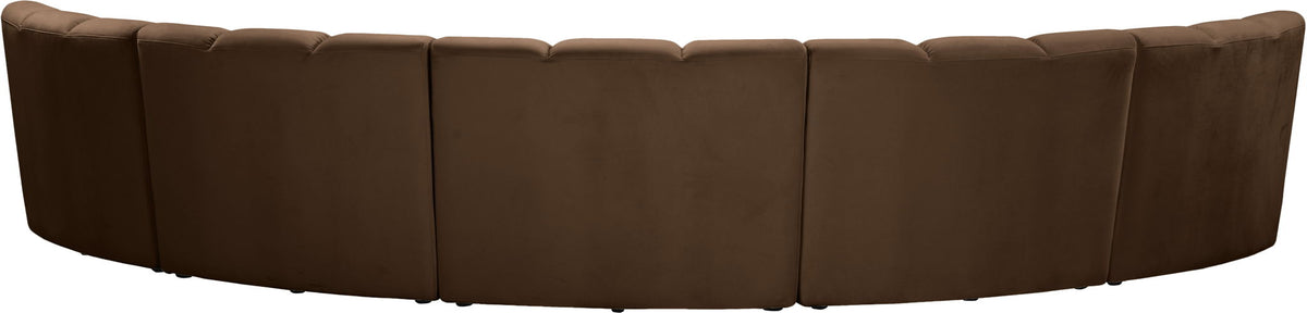 Infinity - 5 Piece Velvet Modular Sectional