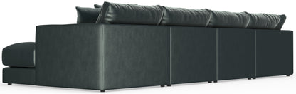 Remington - Modular Sofa And Cocktail Ottoman - Pine