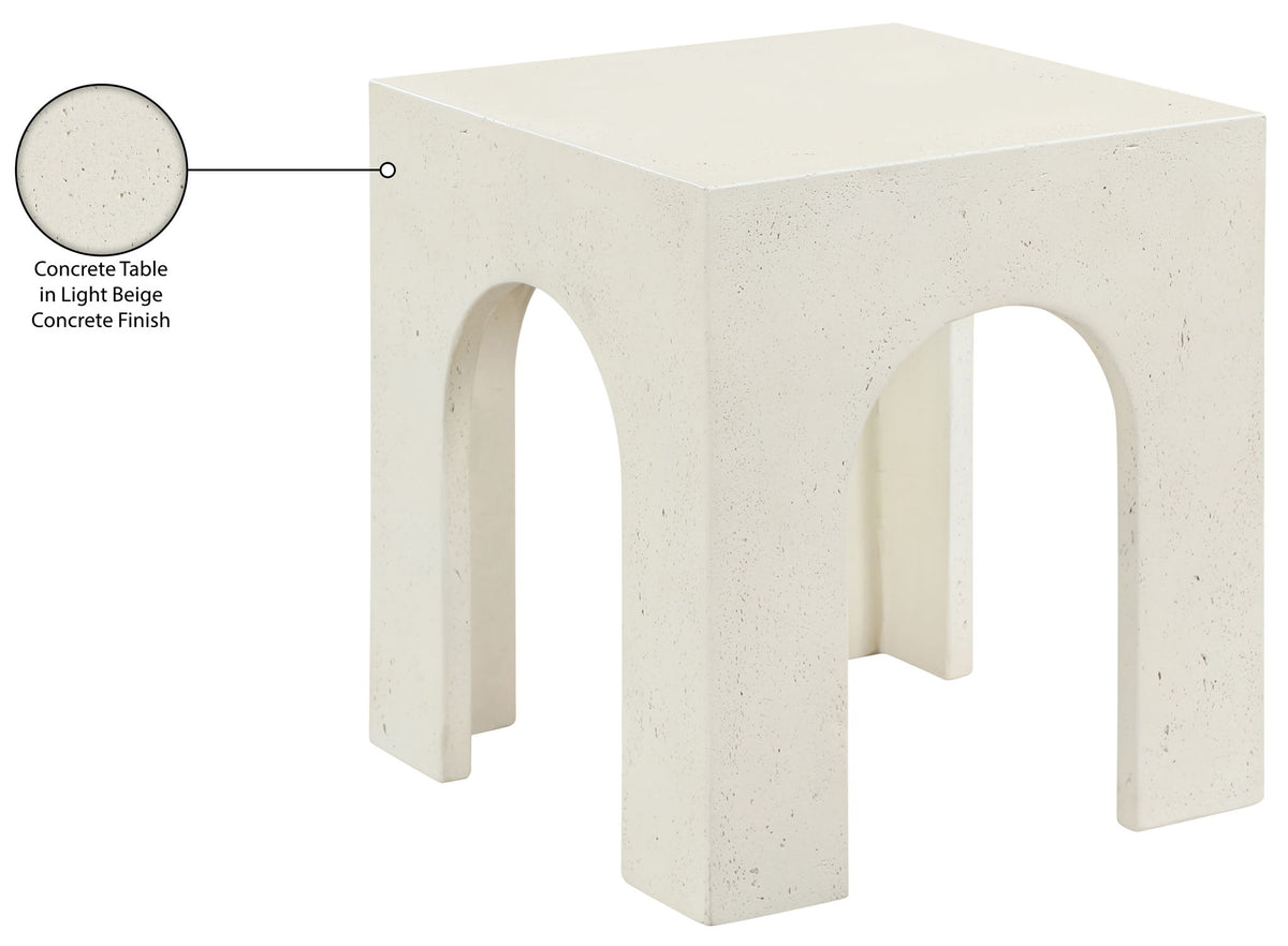 Renza - Concrete And Fiberglass Indoor / Outdoor Table